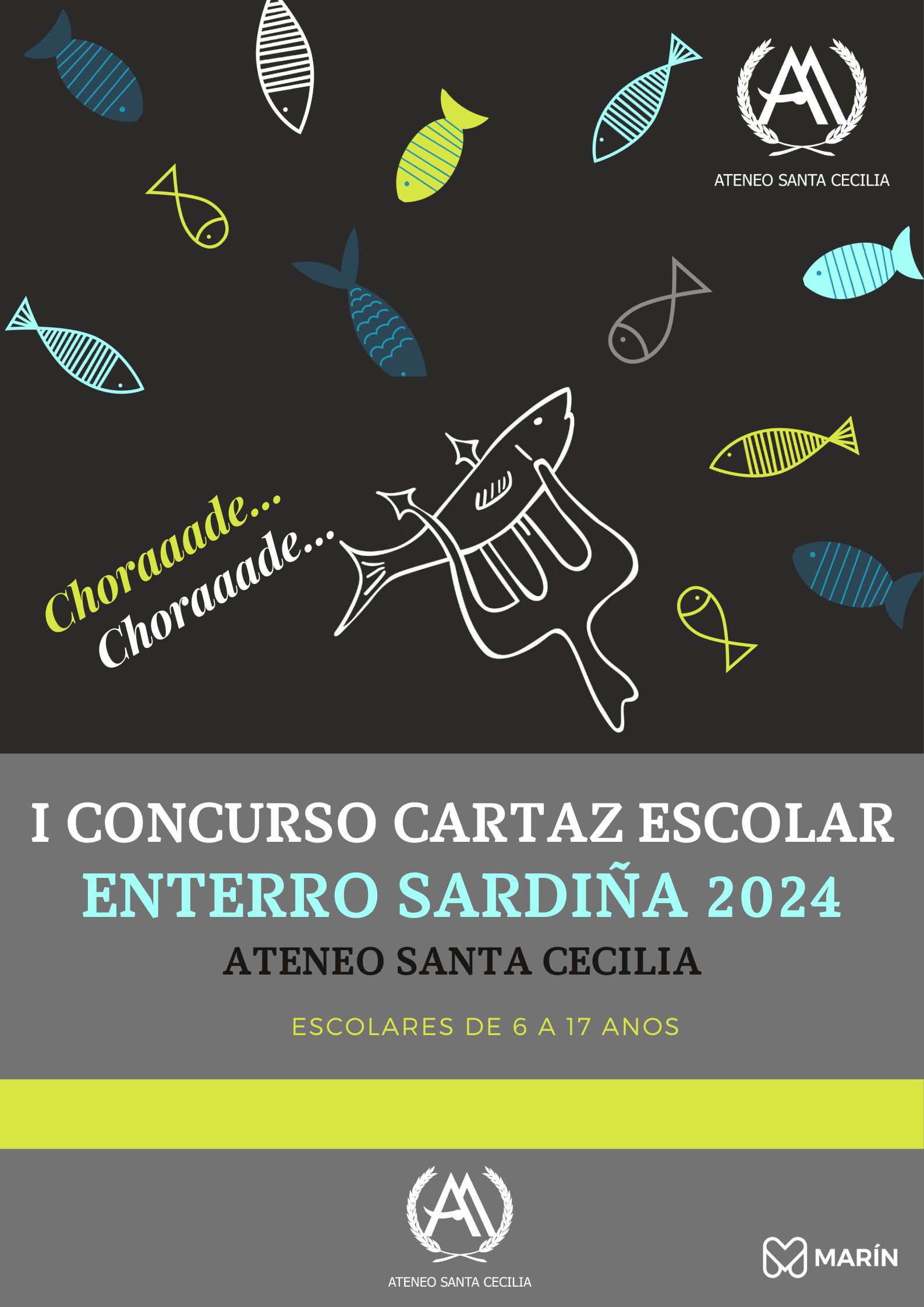 Concurso de cartaces do Enterro da Sardiña 2024