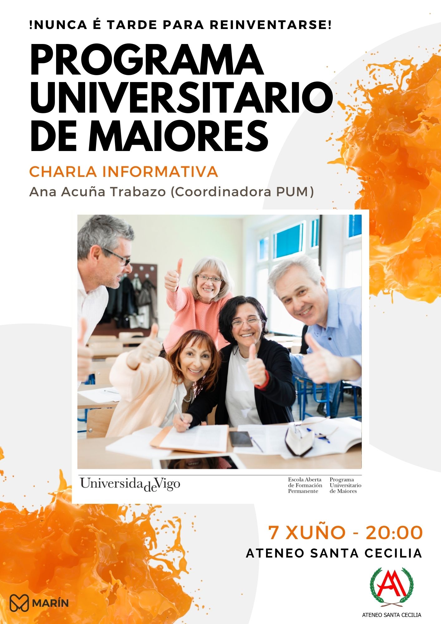 Charla - "Programa Universitario de Maiores"