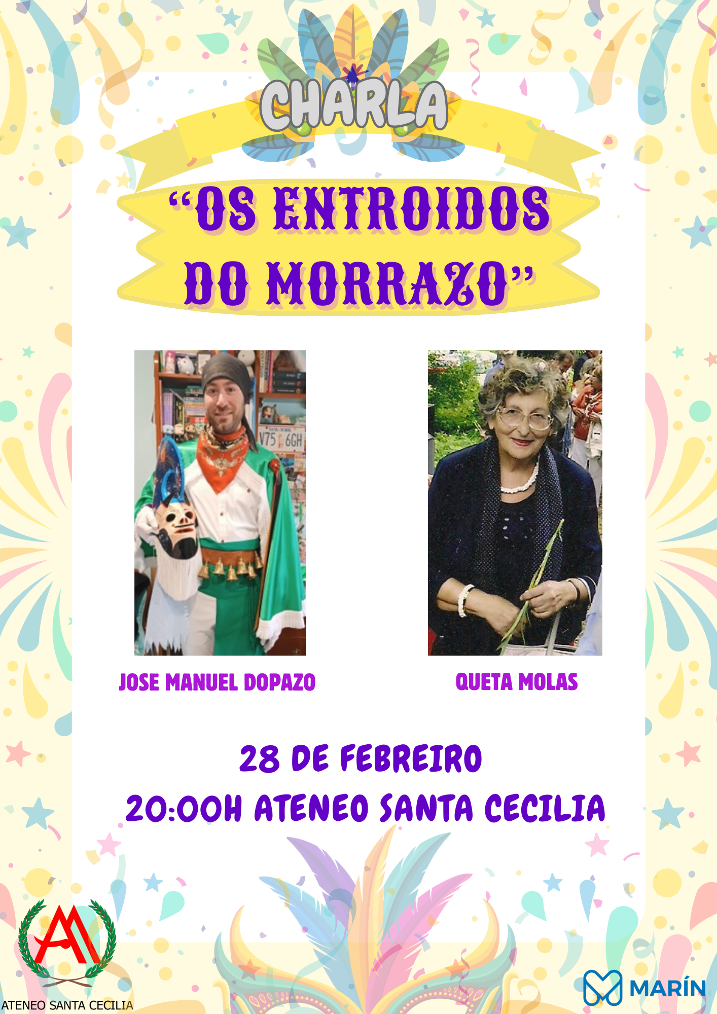 Charla "OS ENTROIDOS DO MORRAZO"