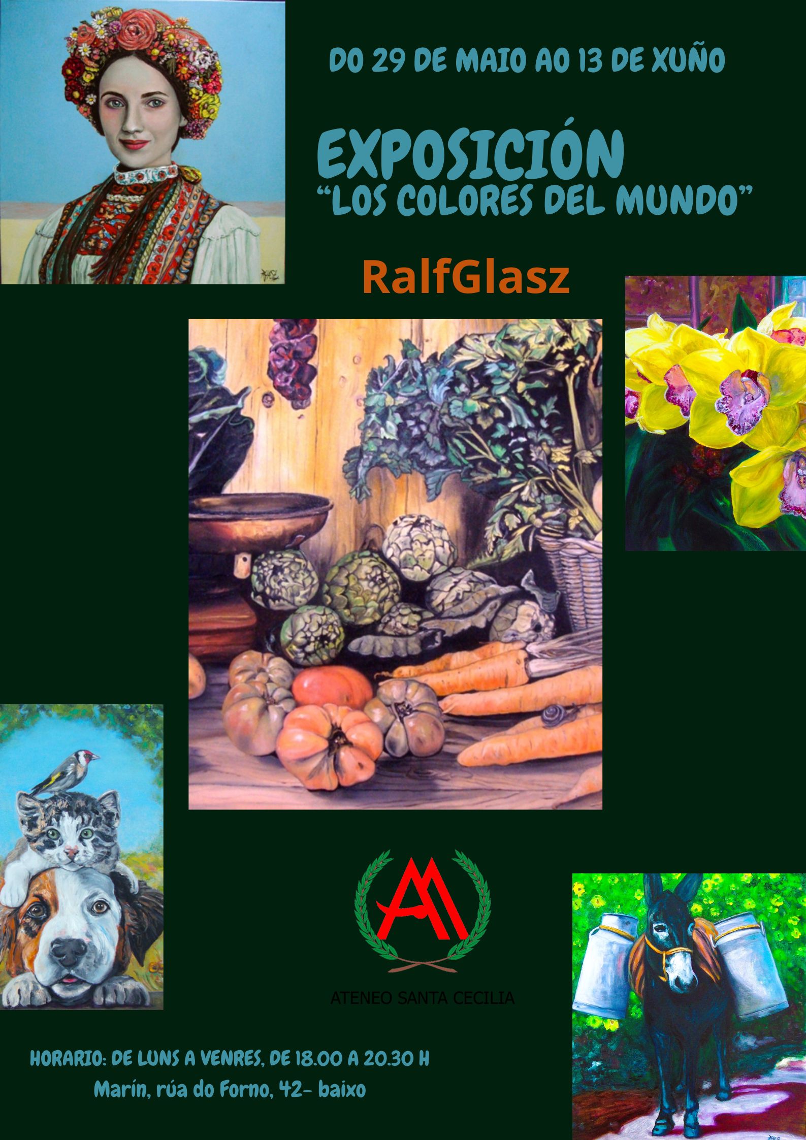 Exposición los colores del mundo