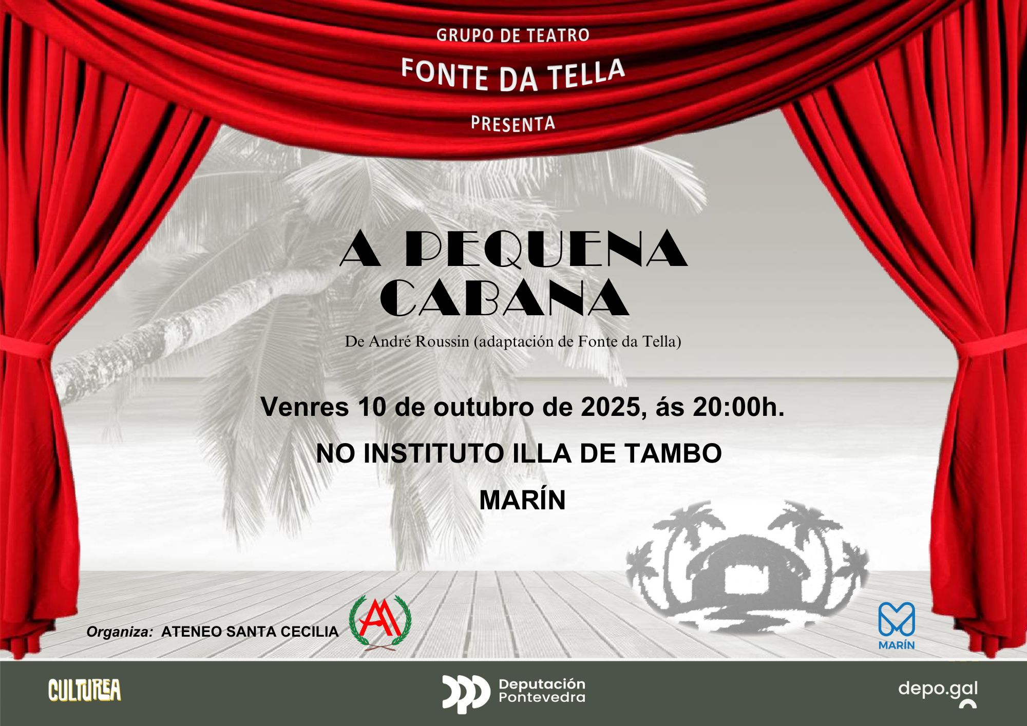 Obra de teatro "A pequena cabana"