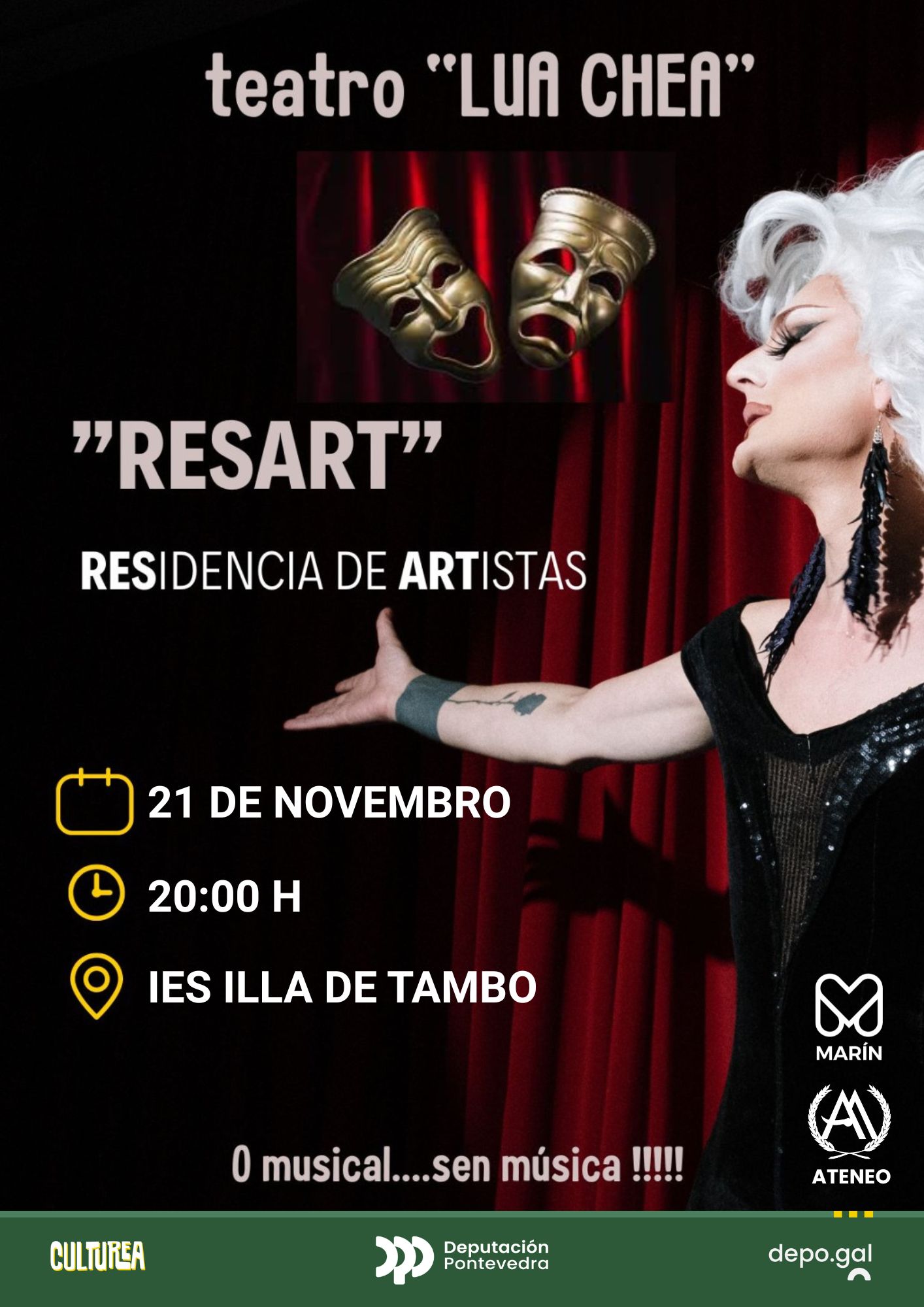 Obra de teatro “RESART - RESIDENCIA DE ARTISTAS”