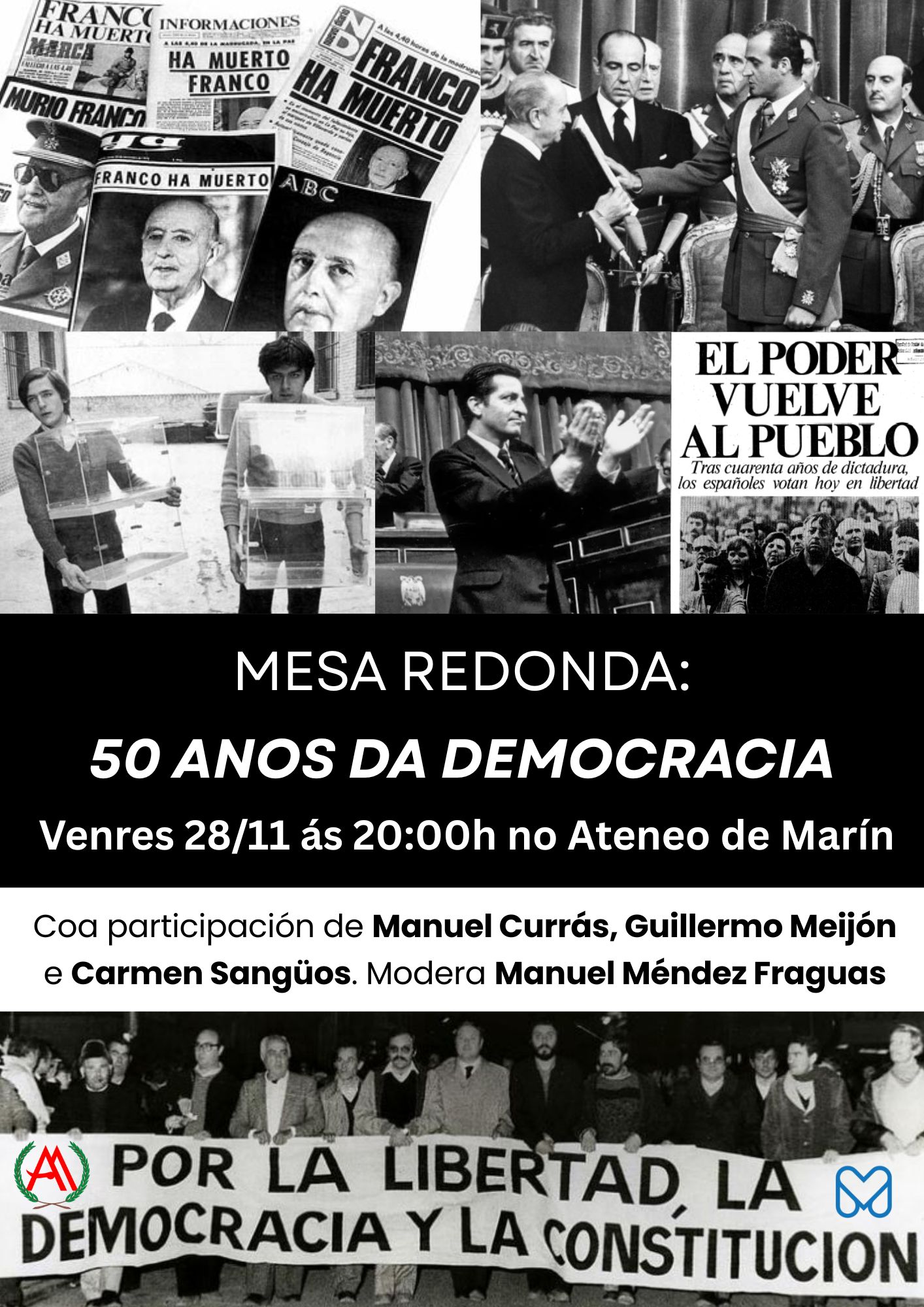 MESA REDONDA "50 ANOS DA DEMOCRACIA"