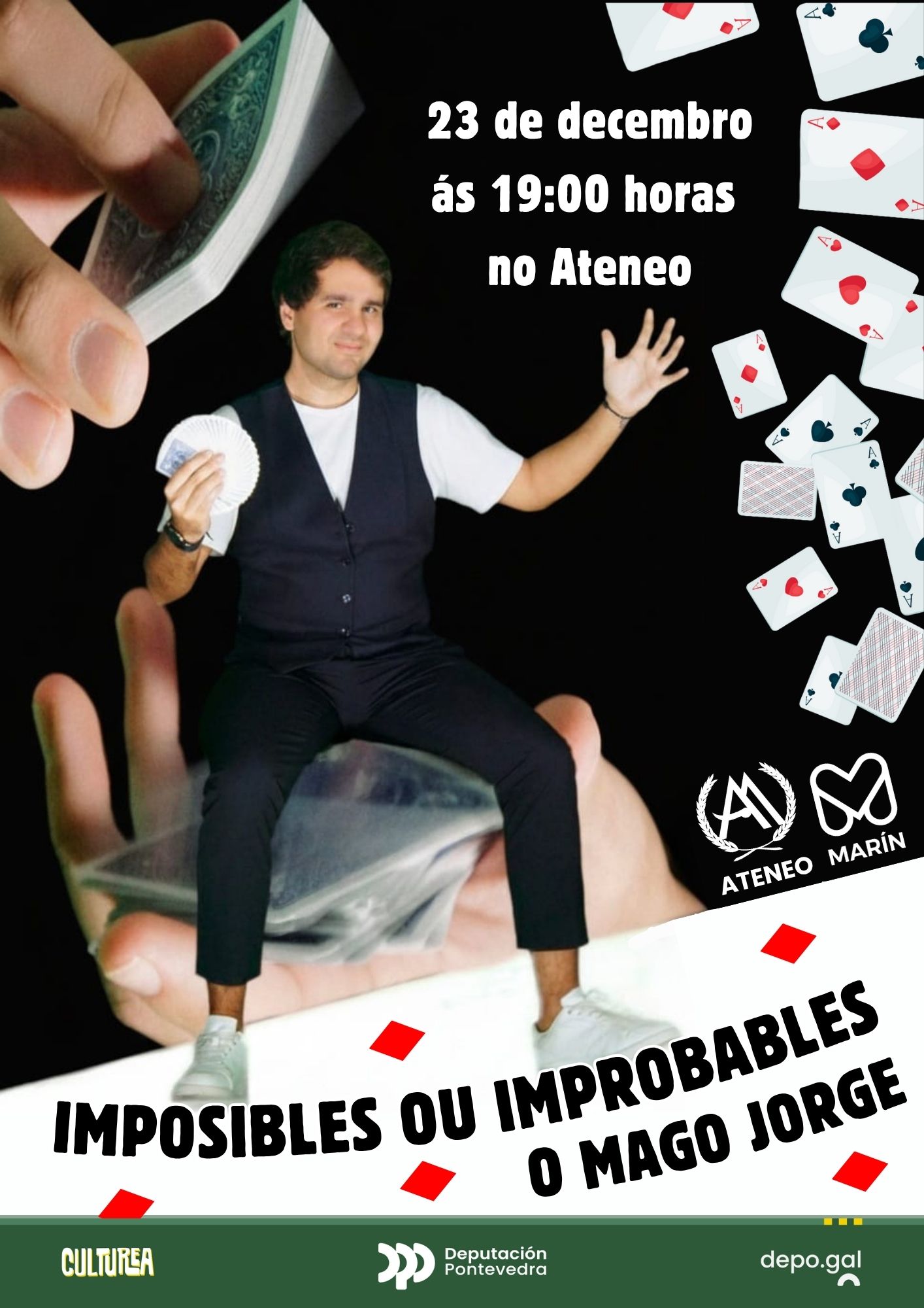 ACTUACIÓN DE MAXIA “IMPOSIBLES OU IMPROBABLES” DO MAGO JORGE LORENZO