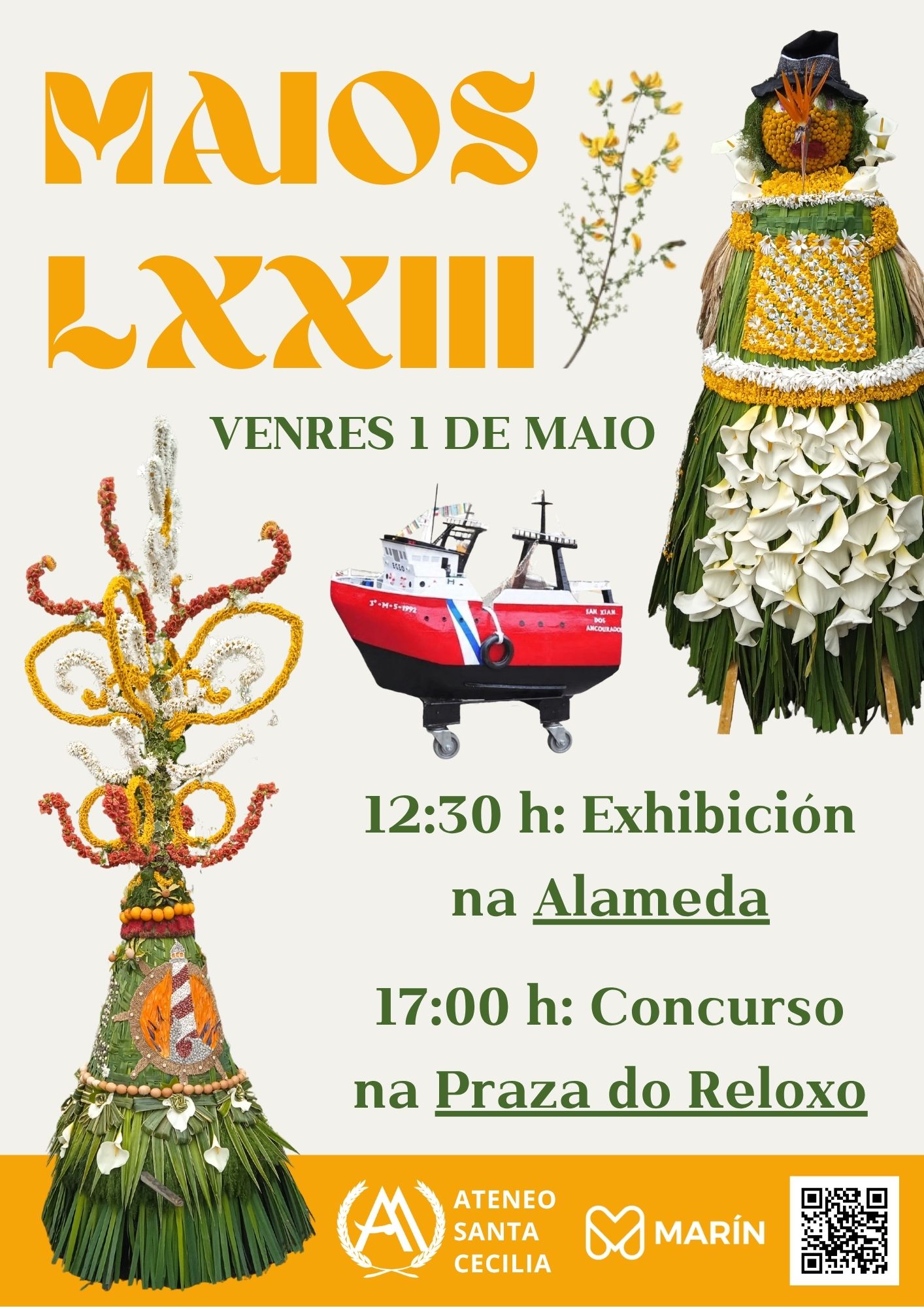 LXXIII EDICIÓN DO CONCURSO DE MAIOS E EMBARCACIÓNS