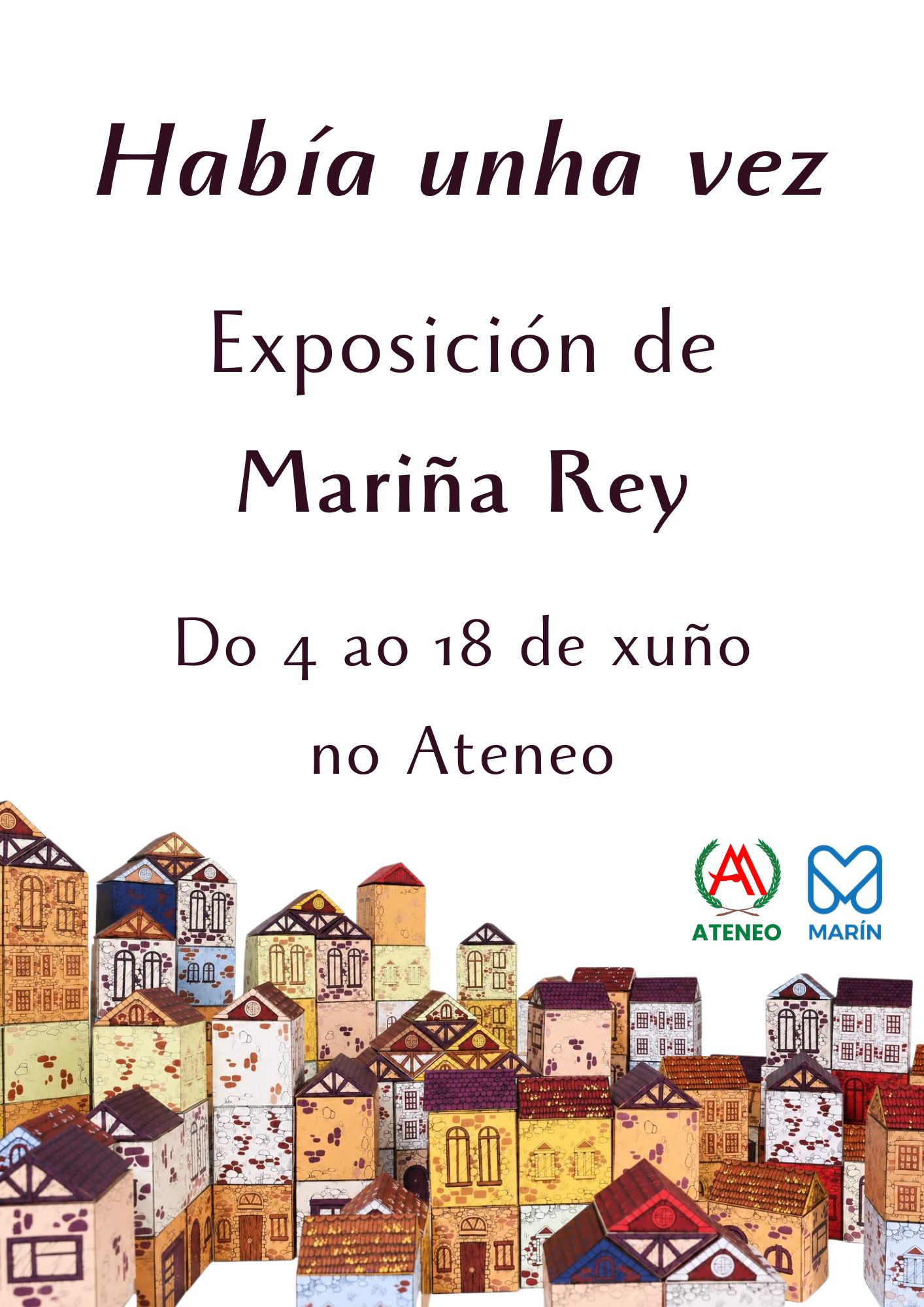 Exposición "Había unha vez" de Mariña Rey