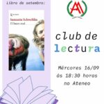 Club de lectura de SETEMBRO