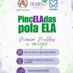 Exposición "PincELAadas pola ELA" de AGAELA