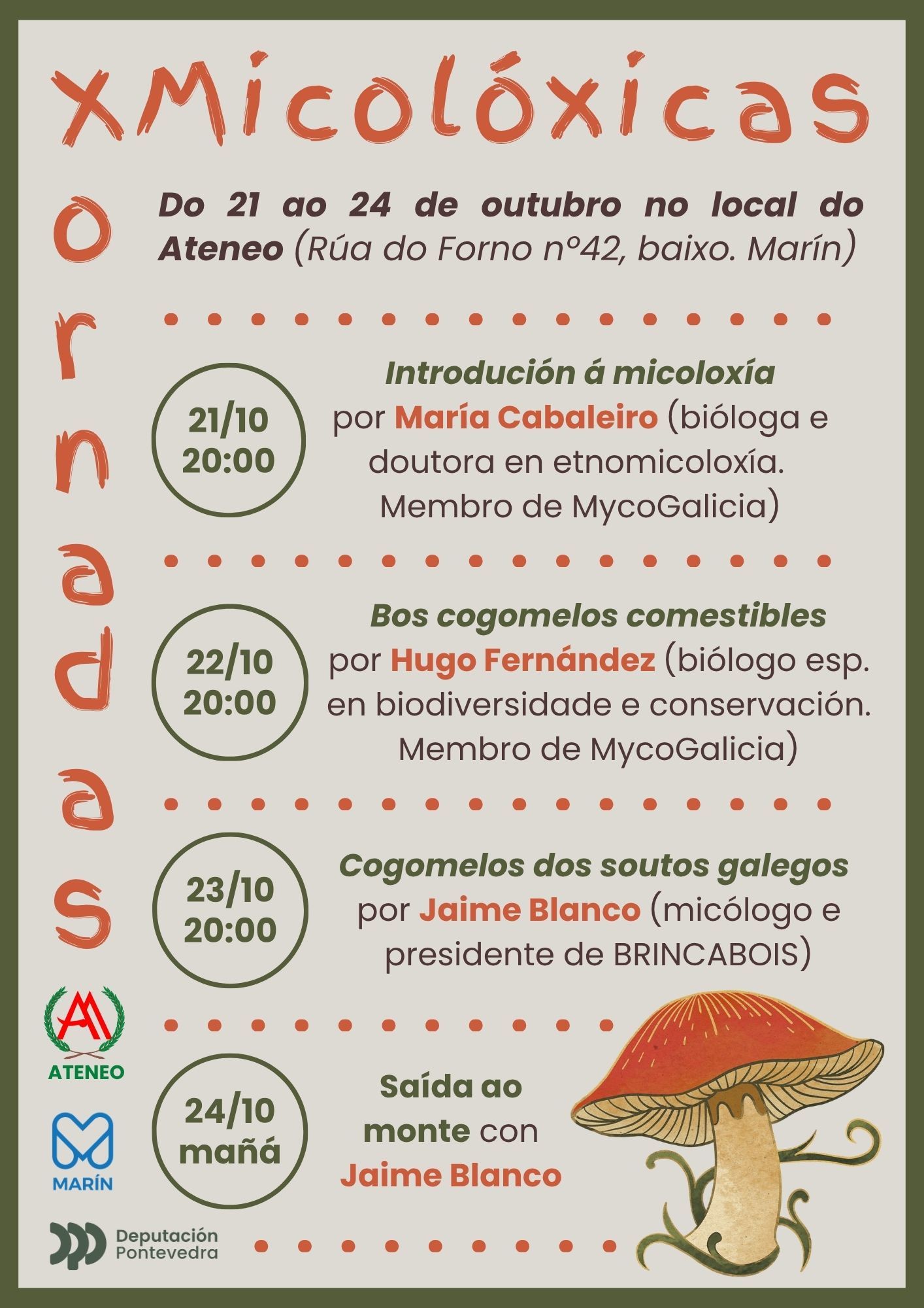 XORNADAS MICOLÓXICAS 2026